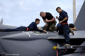 F-15E at Andersen Air Force Base - Valiant Shield 2006.