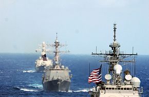 Ships from Destroyer Squadron - Valiant Shield 2006.