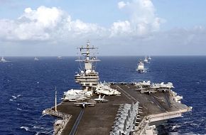 Nimitz-class aircraft carrier USS Ronald Reagan (CVN 76) - Valiant Shield 2