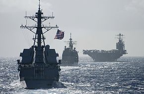 U.S. Navy ships Valiant Shield 2006