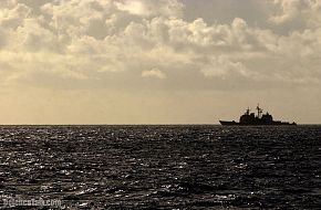 USS Lake Champlain (CG 57) - Valiant Shield 2006