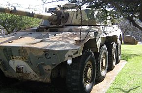 Rooikat 76 wheeled armoured fighting vehicle