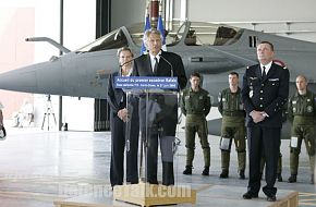 First Rafale Squadron - French Air Force Ceremony