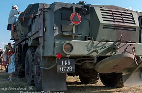 Dana wheeled 152mm self-propelled artillery - Polish Army