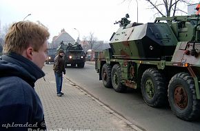 Dana wheeled 152mm self-propelled artillery - Polish Army