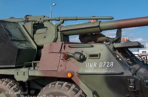 Dana wheeled 152mm self-propelled artillery - Polish Army