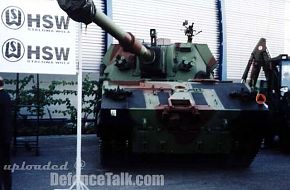 Krab 155 mm howitzers - Polish Army Artillery