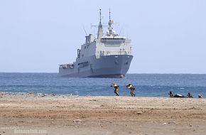 Amphibious landing demonstration - Steadfast Jaguar, NRF Exercise