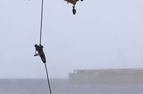 Spanish Sea King Helicopter - Steadfast Jaguar, NRF Exercise