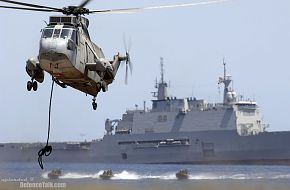 Spanish Sea King Helicopter - Steadfast Jaguar, NRF Exercise