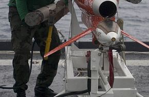 BQM-74E aerial target on USS Tortuga (LSD 46)