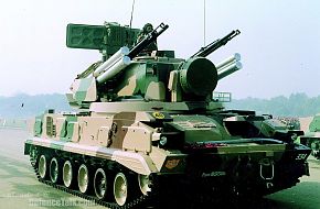 Tunguska M1 Low Level Air Defense System