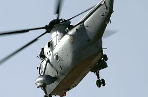 Spanish Sea King helicopter - Steadfast Jaguar 2006