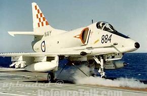 A-4G Skyhawk VF-805 HMAS Melbourne