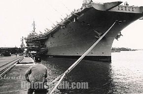 HMAS Melbourne and USS Ranger