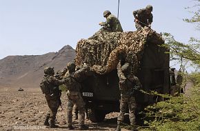 Spanish NRF troops - NATO Response Force (NRF) Exercise