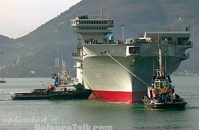 "Cavour" aircraft carrier under construction - Italian Navy