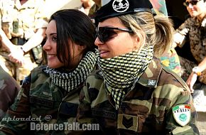 Italian Army Girls