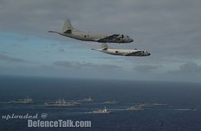 Japanese Navy P-3 Orion Takes flight- RIMPAC 2006