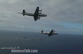 Japanese Navy P-3 Orion Takes flight- RIMPAC 2006