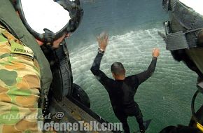 Aboard a US Navy HH-60 Anti-Submarine Helicopter - RIMPAC 2006