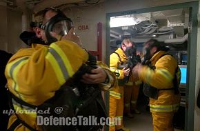 Drill onboard HMCS Algonquin (DDG 283)- RIMPAC 2006