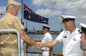 CCTF Admirals and Generals visit RIMPAC Units - RIMPAC 2006