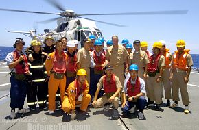 CCTF Admirals and Generals visit RIMPAC Units - RIMPAC 2006