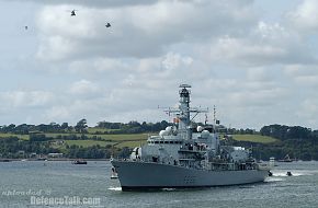 HMS Monmouth steampast