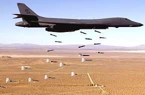 B-52 Bomber drops load - Military Aircraft Wallpapers