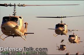 Iranian Air Force Helicopters - Zolfaqar war games, 1st stage