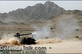 Iran Army Artillery - Zolfaqar war games, 1st stage