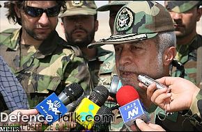 Iranian Commander Talking to the press - Zolfaqar war games, 1st stage