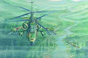 Soviet Hokum and Havoc Attack Helicopters - Military Weapons Art