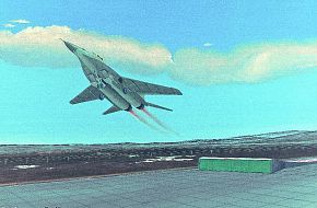 Mig-29 Fulcrum Testeed for Aircraft Carrier - Military Weapons Art