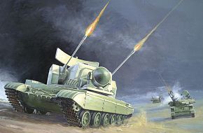 ZSU Anti-Aircraft Guns - Military Weapons Art