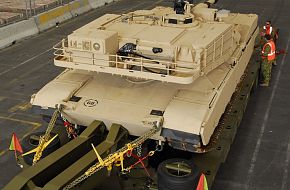 M1A1 Abrams Tank Arrival - Australian Army