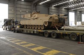 M1A1 Abrams Tank Arrival - Australian Army