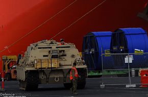 M1A1 Abrams Tank Arrival - Australian Army