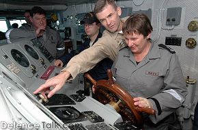 Helm of USS Abraham Lincoln - Rimpac 2006, Naval Exercise