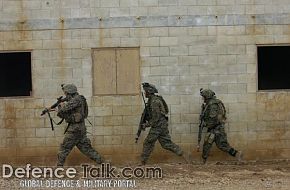 US Marines from 2nd Battalion - Urban Terrain Mount Exercise