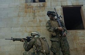 US Marines during Military Operation - Naval Exercise