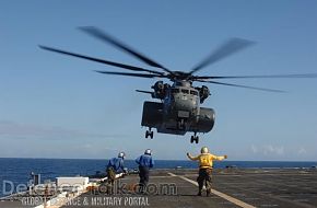 MH-53 helicopter takes off - RIMPAC 2006