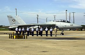 F-14 Tomcat Final Deployment - Sunset Ceremony