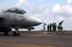 F-14 Tomcat Fighter's Final Deployment - US Navy