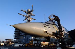 F-14 Tomcat Fighter's Final Deployment - US Navy