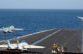 F-14 Tomcat Fighter's Final Deployment - US Navy