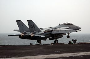 F-14 Tomcat Fighter's Final Deployment - US Navy