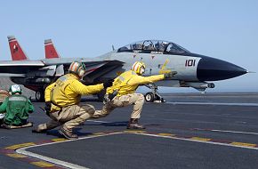 F-14 Tomcat Fighter's Final Deployment - US Navy