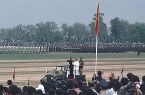 PM Bhutto Saluting - Pak National Day Parade, March 1976